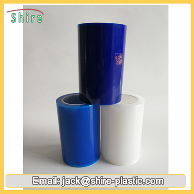 Blue Anti Static Plastic Film Roll , Mobile Phone Protection Film Dust Proof